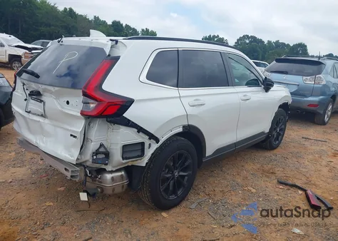 2025 Honda Cr-V Hybrid Sport from USA, damaged, VIN 7FARS6H55SE011511